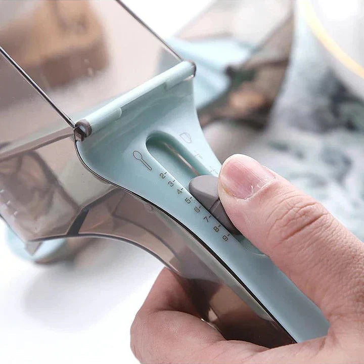 SmartScoop - Verstelbare schuif voor perfecte hoeveelheden zonder rommel | 1+1 GRATIS