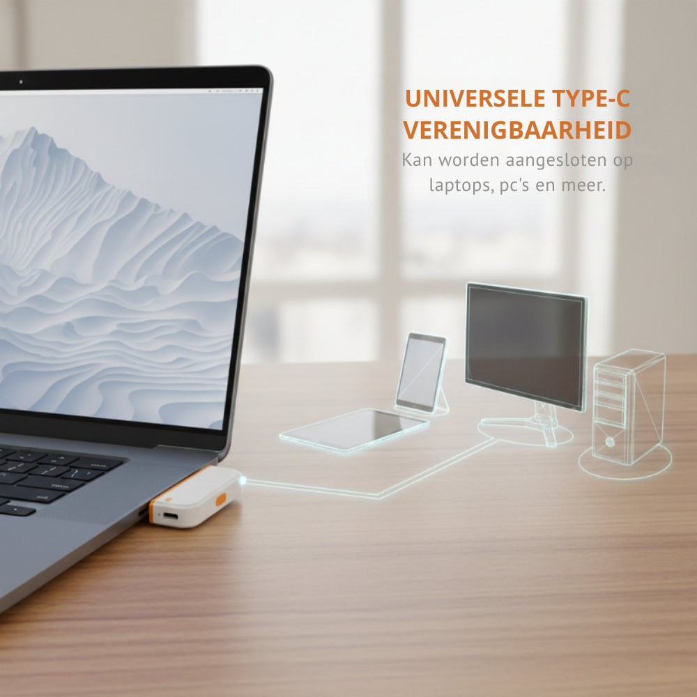 ScreenMaster Pro – Draadloos Schermdelen | 50% KORTING