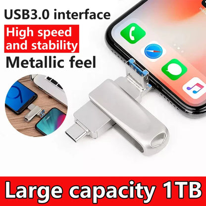 Rive – Multifunctioneel 4-in-1 USB-flashgeheugen
