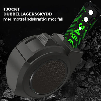 Zeer nauwkeurig, verdikt meetlint voor moeiteloos en snel werken