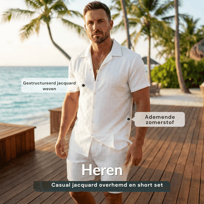 Richard – Zomerse Tweedelige Set | 50% KORTING