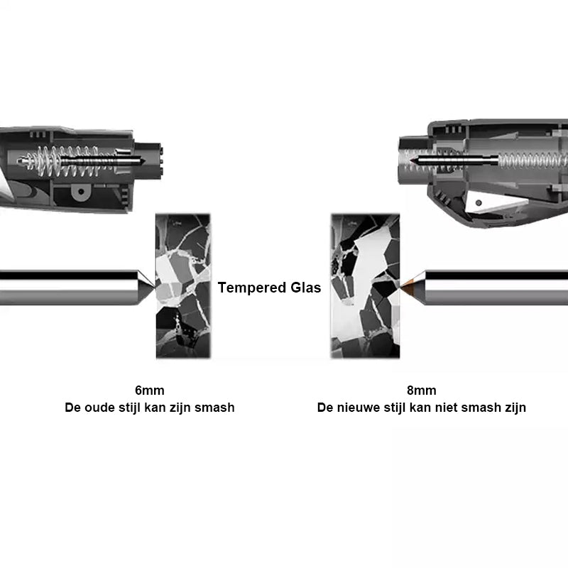 Opgewaardeerde 3 in 1 auto Ruit Breker