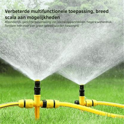 AquaGlide — 360° Tuinsproeier | 50% KORTING