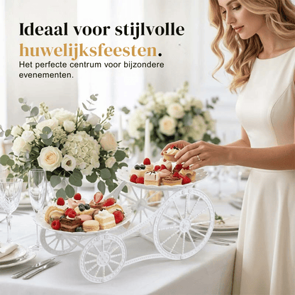 EleganceRack — Tweelaags Dessertstandaard | 1+1 GRATIS