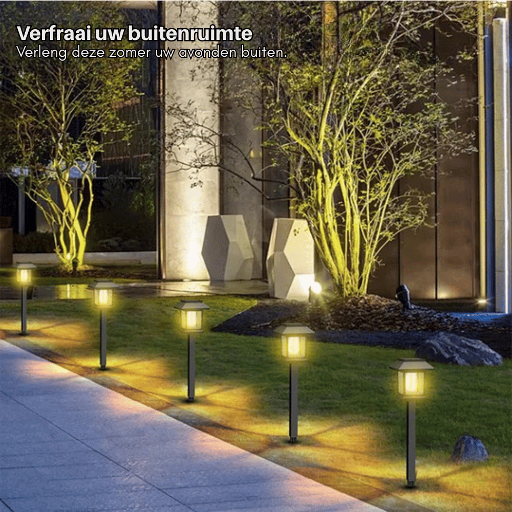 Lumora — Solaire Tuinlamp | 1+1 GRATIS