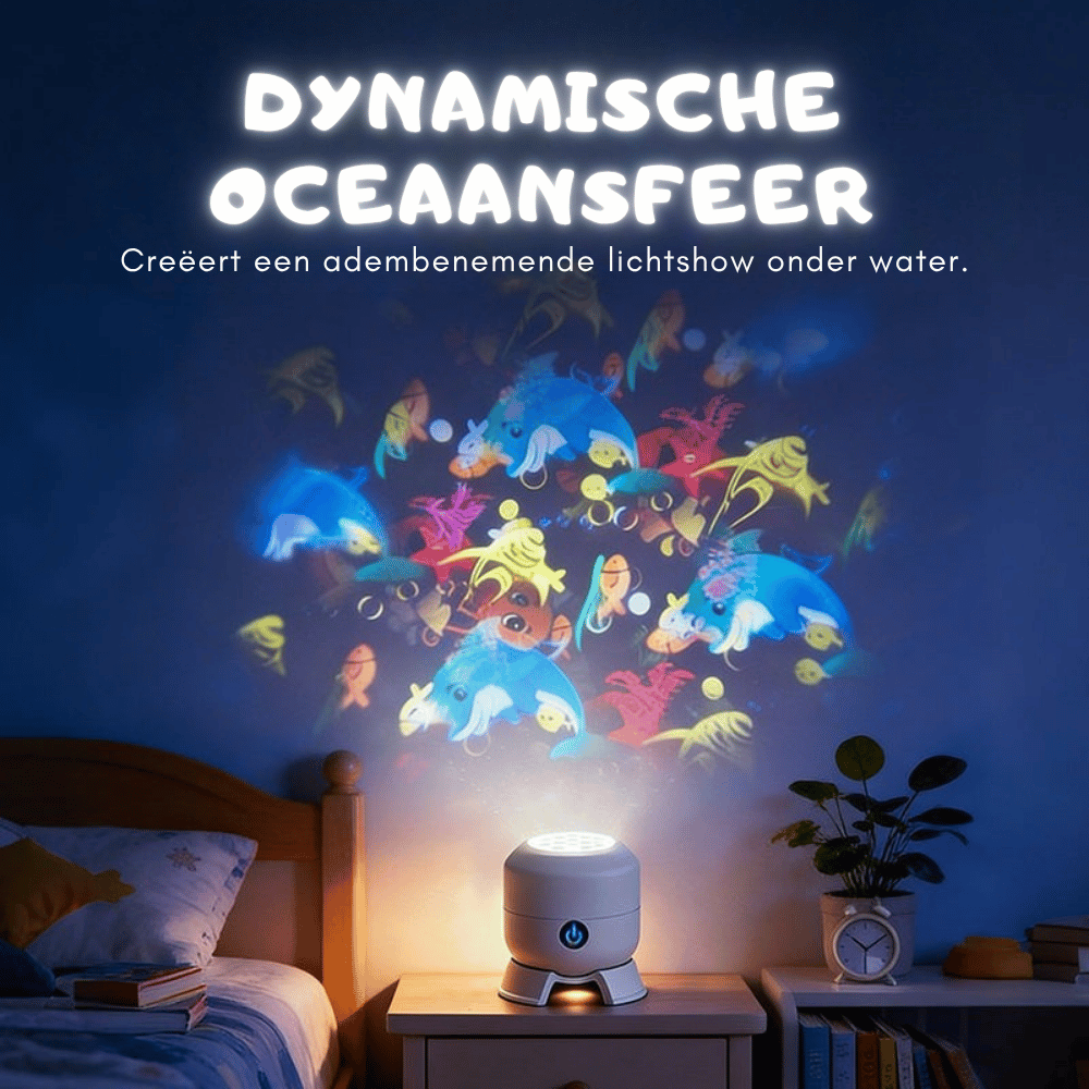 Ozeanprojector – Rustgevend Lichtspel | 50% KORTING