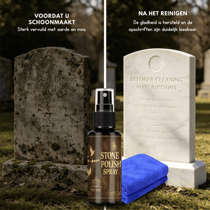 StoneShield — Grafsteen Glansverzorging | 1+1 GRATIS