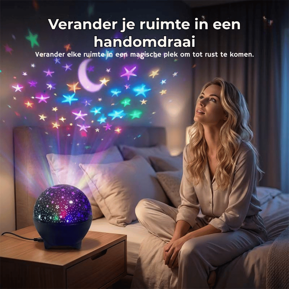 NebulaPulse — Kosmische Galaxieprojector | 50% KORTING