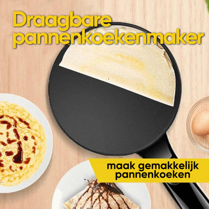 Draagbare pannenkoekenmaker