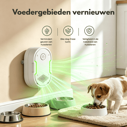 PetAura — Slimme Huisdier Geurverdrijver | 50% KORTING