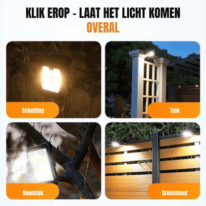 LumiSolar — Slimme Buitenlamp op Zonne-energie | 50% KORTING