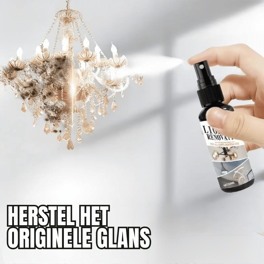 LuminaShine — Kroonluchter Reinigingsspray | 1+1 GRATIS
