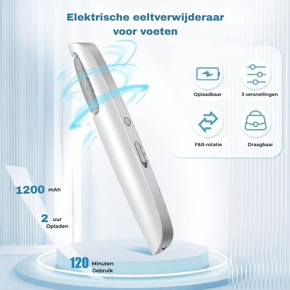 SoleSilk — Elektrische Voetvijl | 50% KORTING