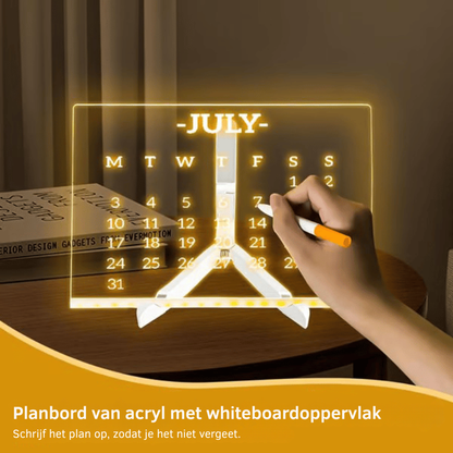 LumoCanvas – LED Creatief Schrijfbord | 50% KORTING