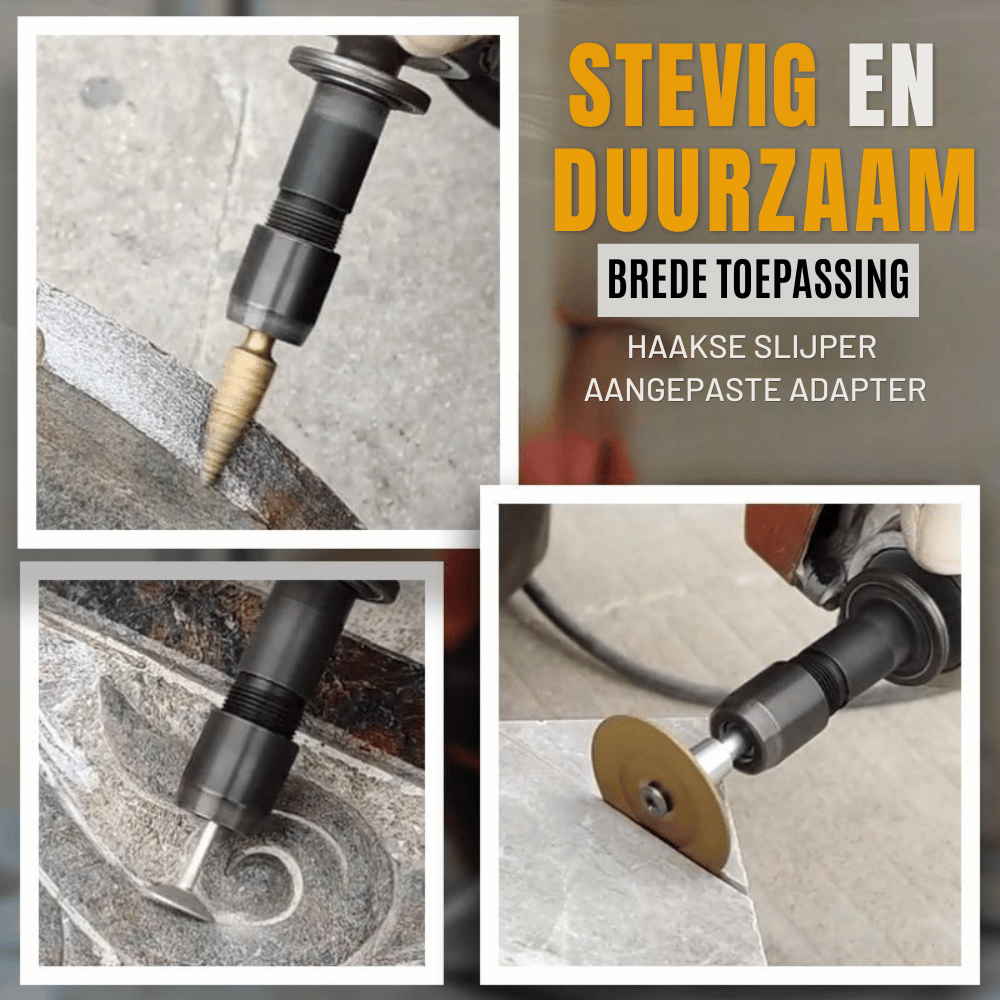 PowerGrip — Slijpmachine Adapter Tool | 1+1 GRATIS