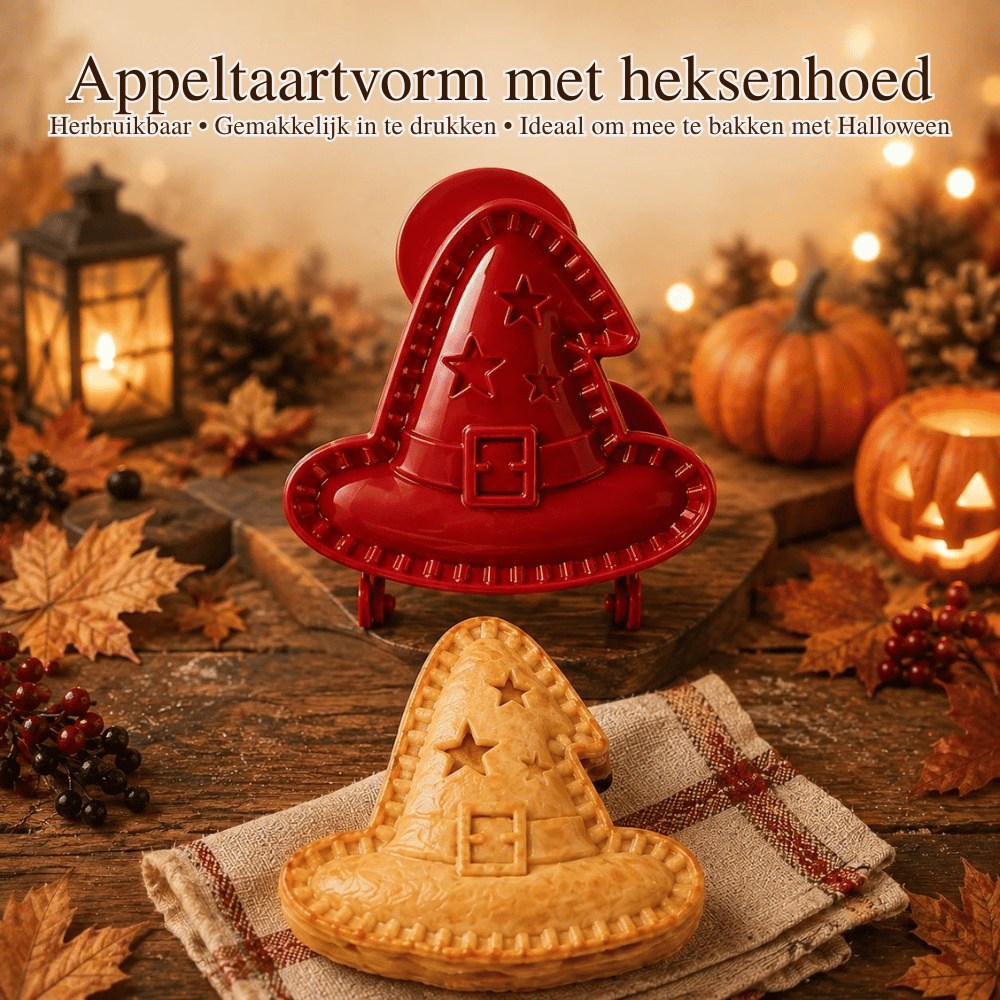 HalloWafel — Set van 3 Mini-Taartvormen | 50% KORTING