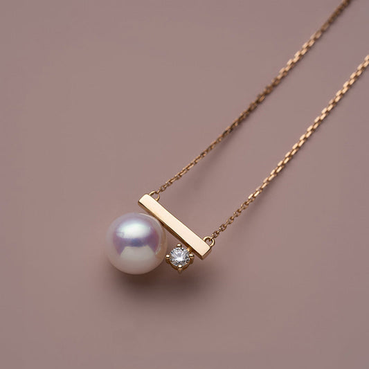 Vintage Stijlvolle Parel Balance Ketting