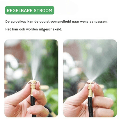 HydraMist Pro — Slim Sproeisysteem | 50% KORTING