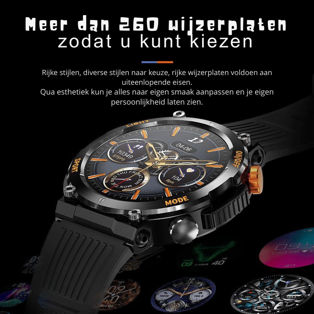 LifeSync — Slimme Fitness Horloge | 50% KORTING