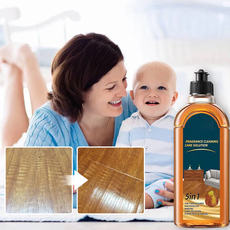 Natuurlijke vloerverzorging met dubbele werking (500 ml)