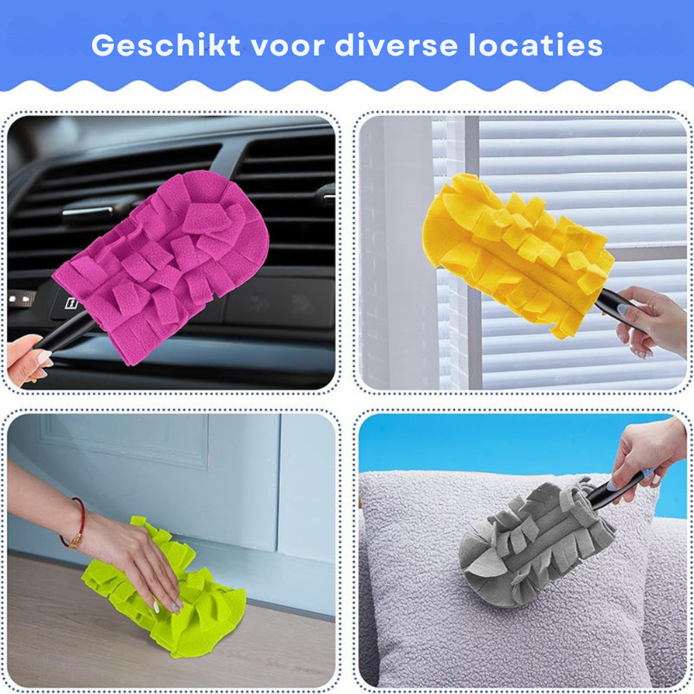 CleanEase 5pcs – Ultra-microvezel reinigingsdoeken | 50% KORTING