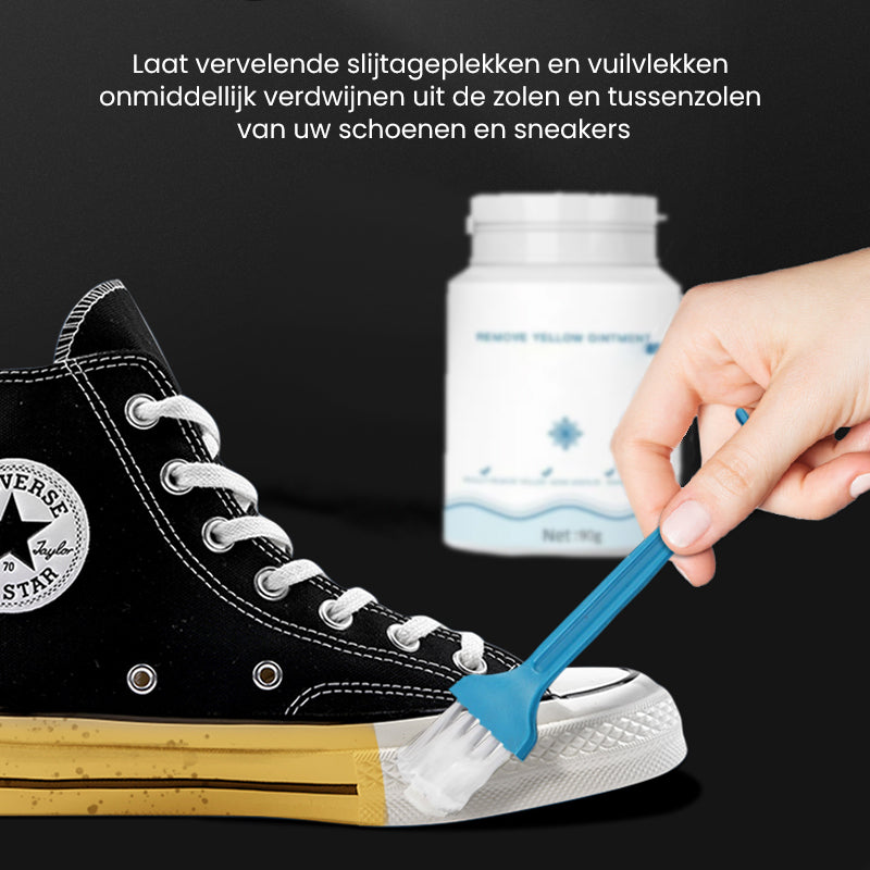 Reinigings-gel voor het bleken van schoenen