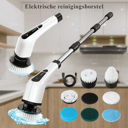 ScrubPro — 7-in-1 Elektrische Reinigingsborstel | 50% KORTING