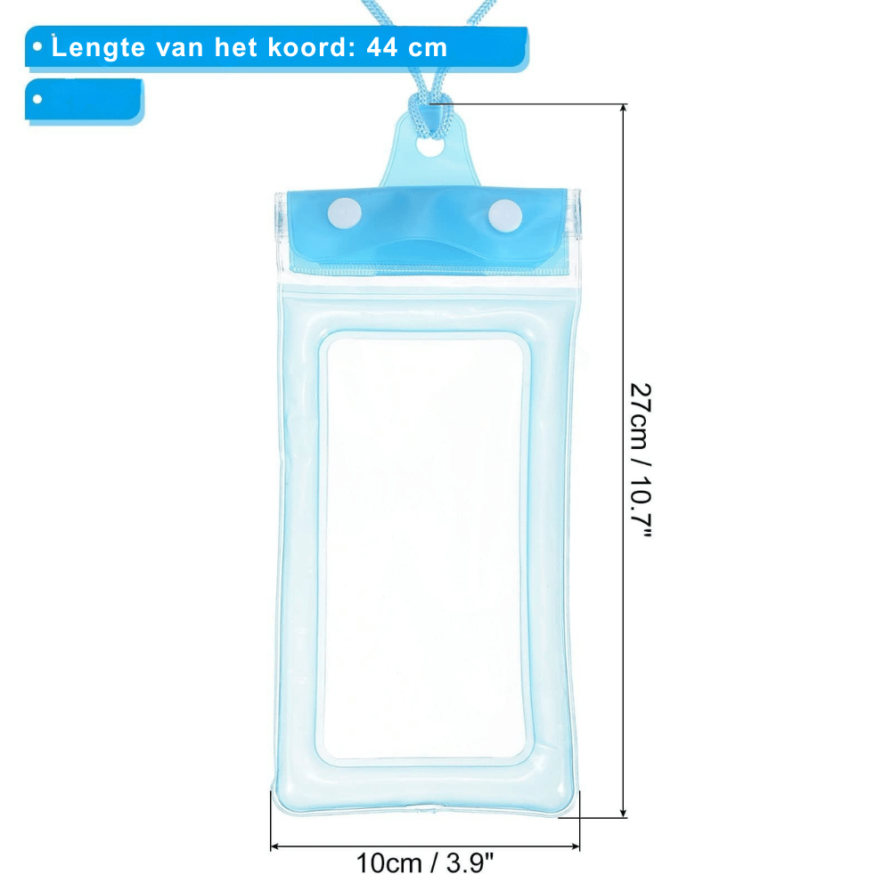 AquaShield — Waterdichte Telefoonhoes | 1+1 GRATIS