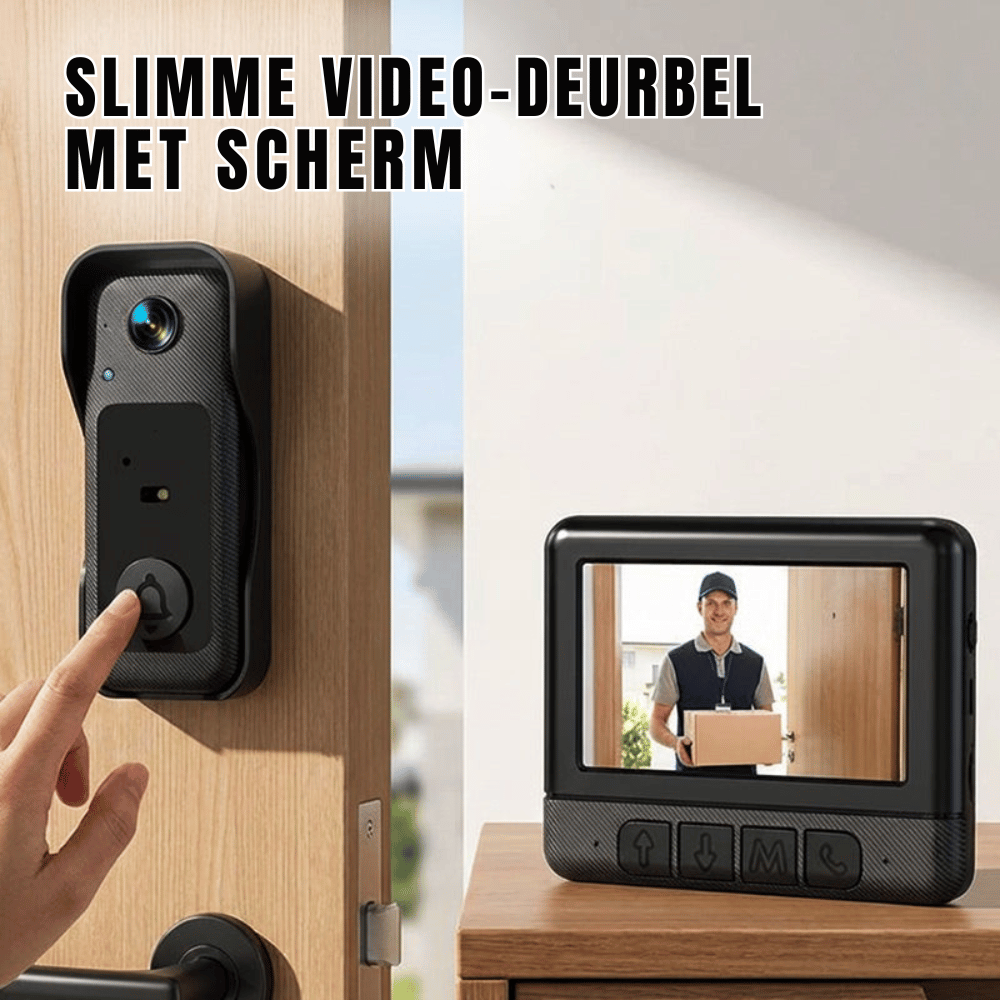 SecureVista — Slimme HD Deurbel | 50% KORTING