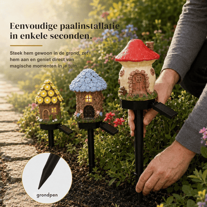 MushGlow — Solar Paddenstoellamp voor de Tuin | 50% KORTING