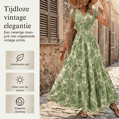 Clara — Florale Elegantie Jurk | 50% KORTING