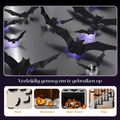 NightFlite — Lichtgevende Halloween Vleermuizen | 50% KORTING