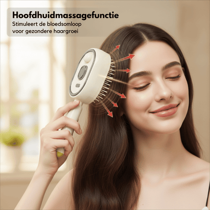 LushVibe — Ontwarringsborstel met hoofdhuidmassage | 50% KORTING