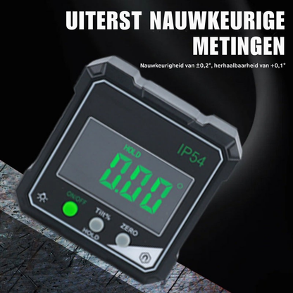 PrecisionPro – Digitale Hoekmeter | 50% KORTING