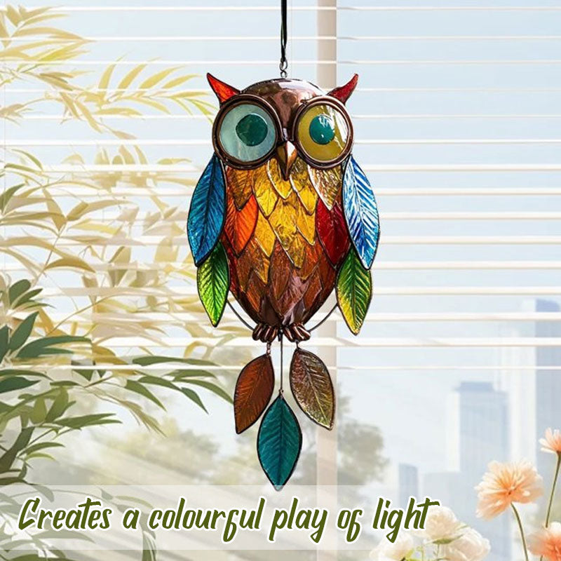 ColorOwl – Raamdecoratie met kleurrijk lichtspel | 1+1 GRATIS