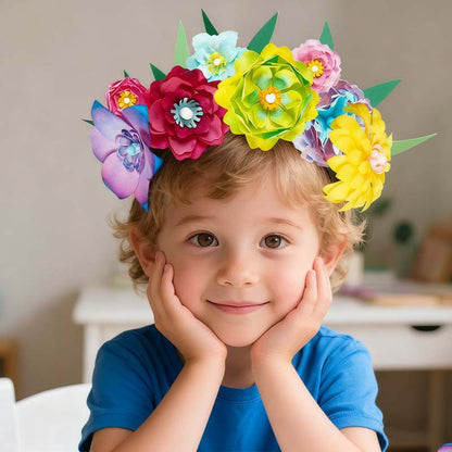 BloomCraft - Creatieve DIY-bloemenset voor kinderen | 50% KORTING