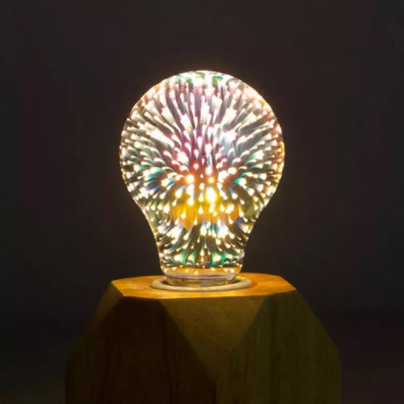 3D vuurwerk decoratieve LED-lampen