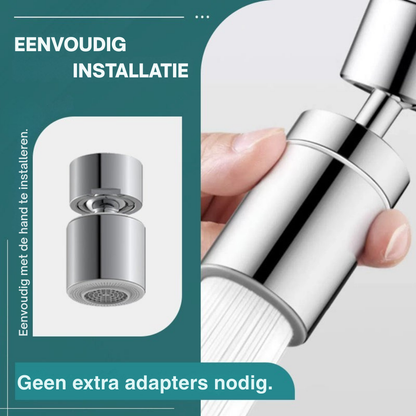AquaSpin – 360° Kraanreiniger Upgrade | 1+1 GRATIS