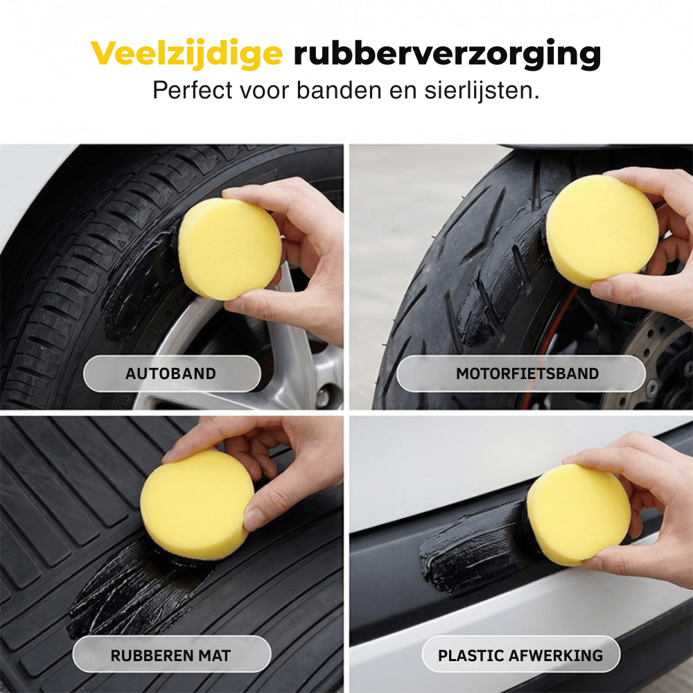 TireGloss — Deep Black Bandenpasta | 1+1 GRATIS
