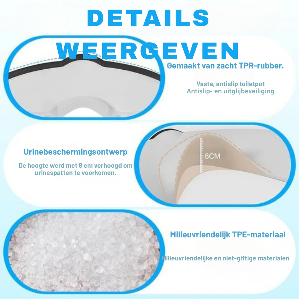 HarborNest – Veilige potjeszitting comfort | 50% KORTING