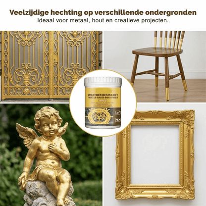 GoldMist Gloss — Weerbestendige Gouden Verf | 1+1 GRATIS