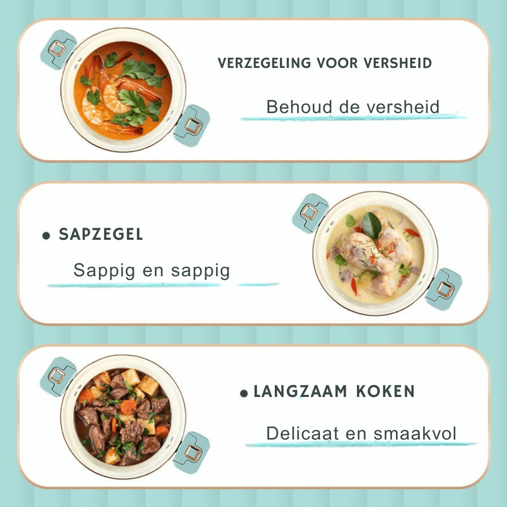 StealthCook — Multifunctionele snelkookpan | 50% KORTING