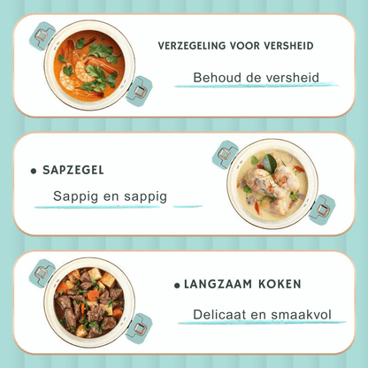 StealthCook — Multifunctionele snelkookpan | 50% KORTING