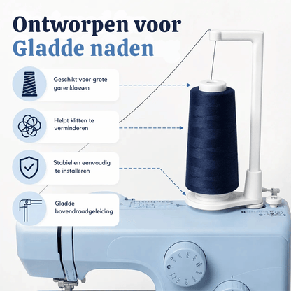SewEasySpool — Grote Garenklosphouder | 1+1 GRATIS