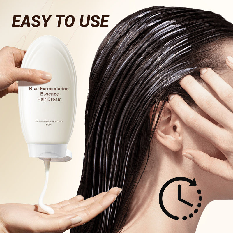 RiceBloom™ – Gefermenteerde rijstessence haarcrème | 300 ml