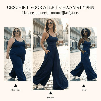 Sophie — Ademend Zomer Jumpsuit | 50% KORTING
