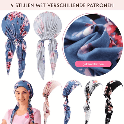 Ava — Bloemen Voorgebonden Hoofdband | 50% KORTING