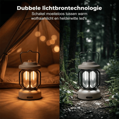 LuminaPulse — Draagbare Outdoor Lantaarn | 50% KORTING