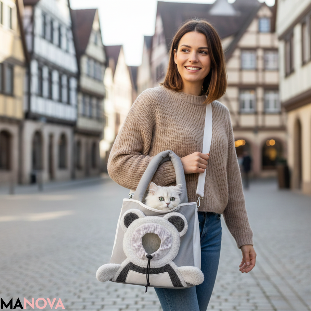 BearBuddy – Schattige & veilige huisdierentas | 50% KORTING