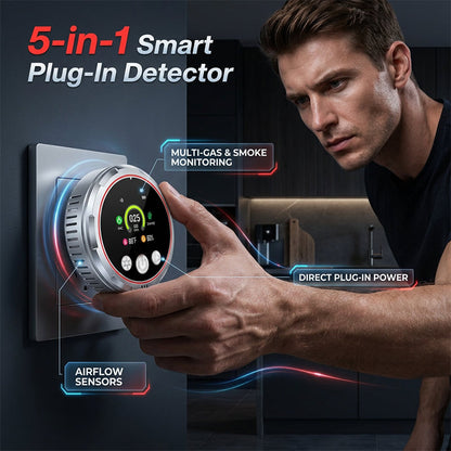 VitalGuard — 5-In-1 Detector | 50% KORTING